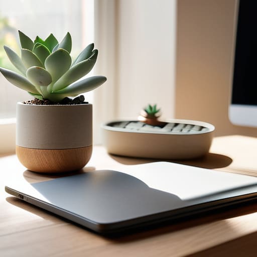 Mastering the Minimalist Desk Setup photograph.