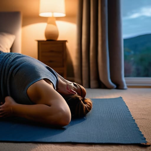 Finding Your Calm through gentle stretching.