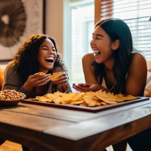 Host a low-stakes DIY night with friends.