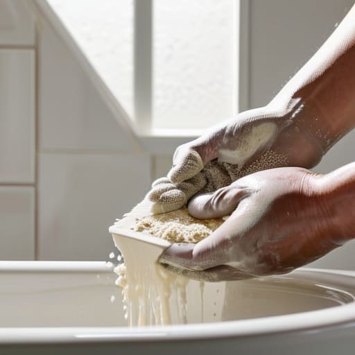 The Deep-Clean Scrub for stubborn stains.