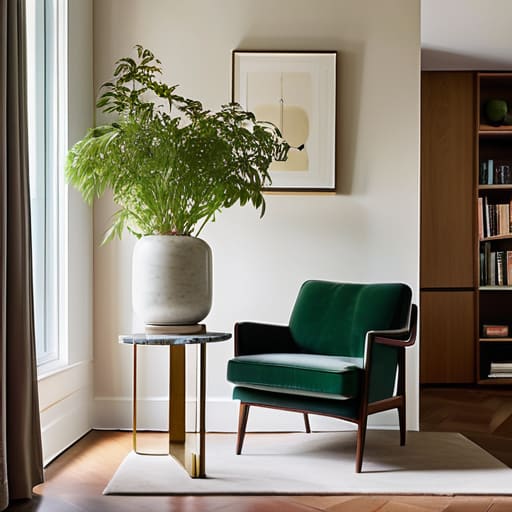 Adding The Final Brushstroke to curated decor.