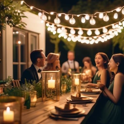Using Lighting to Create a Celebratory Atmosphere