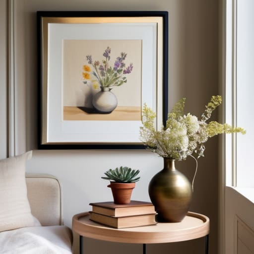 Decorating With Small Scale Art in Limited Areas